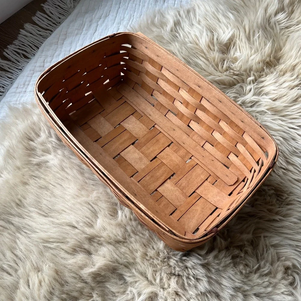Vintage Longaberger Wovern Basket
